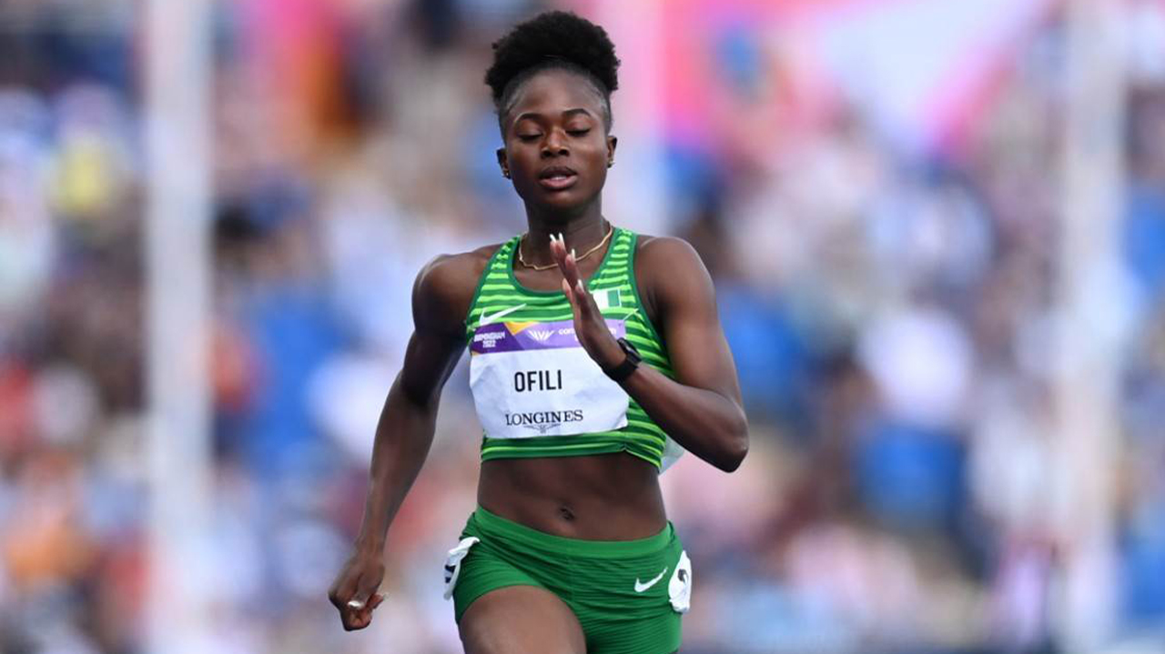 Favour-Ofili, Nigeria's Bright athlete 